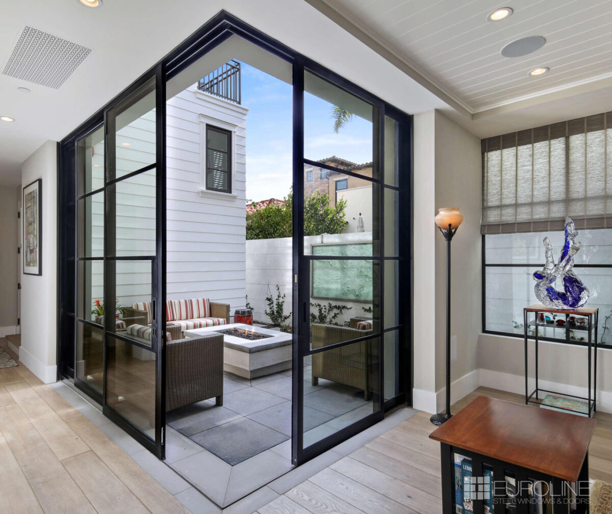 Creating Seamless Indoor-Outdoor Transitions with Steel Doors in Luxury Homes