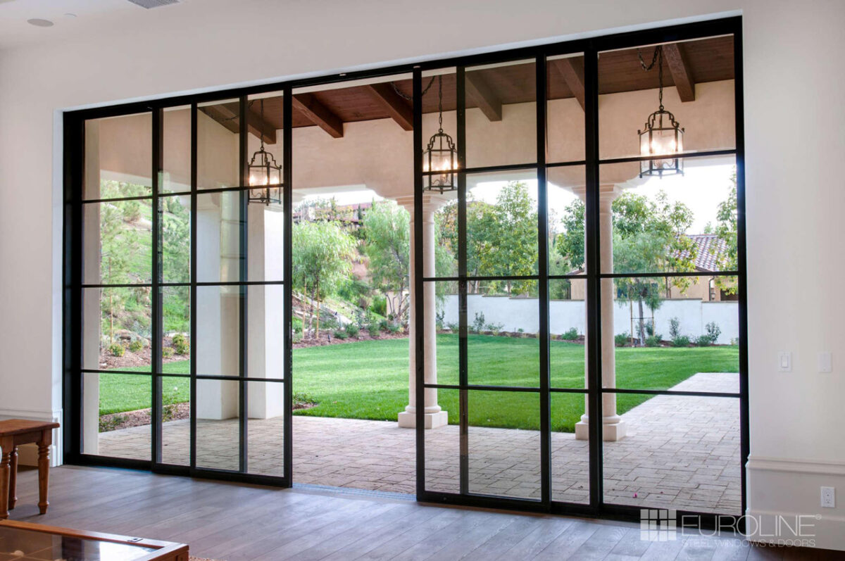 glass patio doors