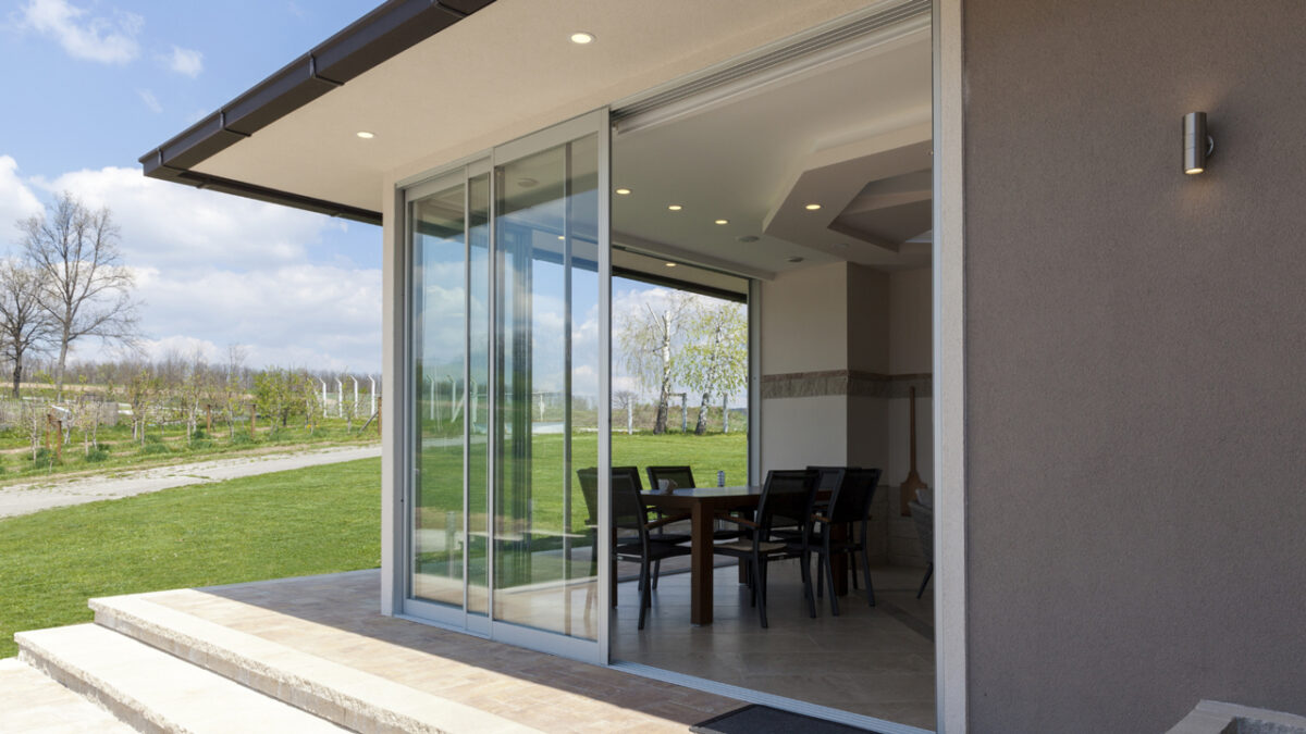 standard sliding glass door size