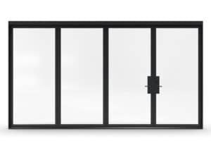 True Steel Outswing Bifold Doors